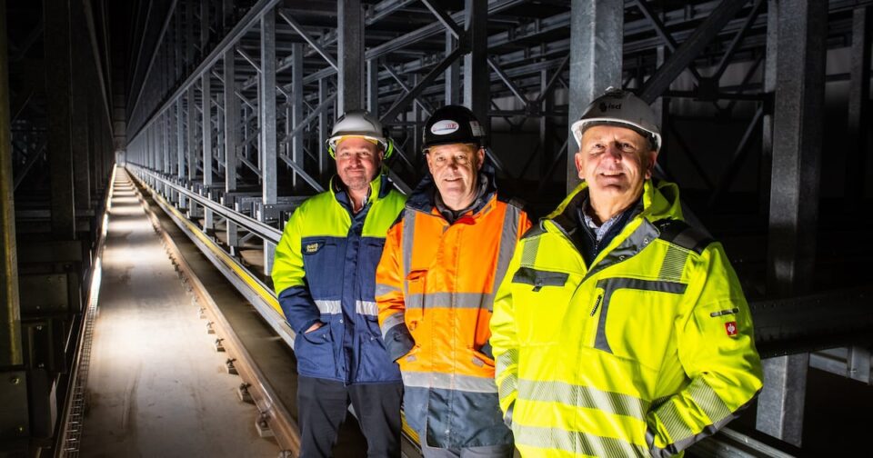 Completion of the UK’s Tallest Freezer Warehouse architecture, building completion, cold storage, freezer, Here are some tags based on the title "Construction complete of ‘UK’s tallest’ freezer warehouse": construction, infrastructure, Logistics, tallest, UK, warehouse Food and Beverage Business