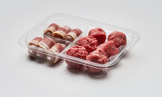 LVF Packaging Urges Industry-Wide Adoption of 'Sea-Change' Clear rPET Mono Trays clear rPET, Here are the tags derived from the title: LVF packaging, industry wide adoption, lvf, mono trays, plastic recycling, plastic tray, sea-changing Food and Beverage Business