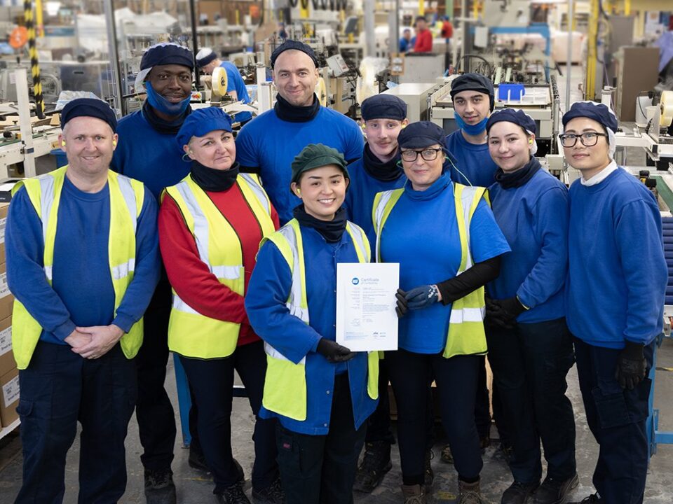 Colpac Achieves AA+ BRCGS Certification for the Second Year in a Row food and drink packaging, food and drink sustainable packaging, Food packaging Food and Beverage Business