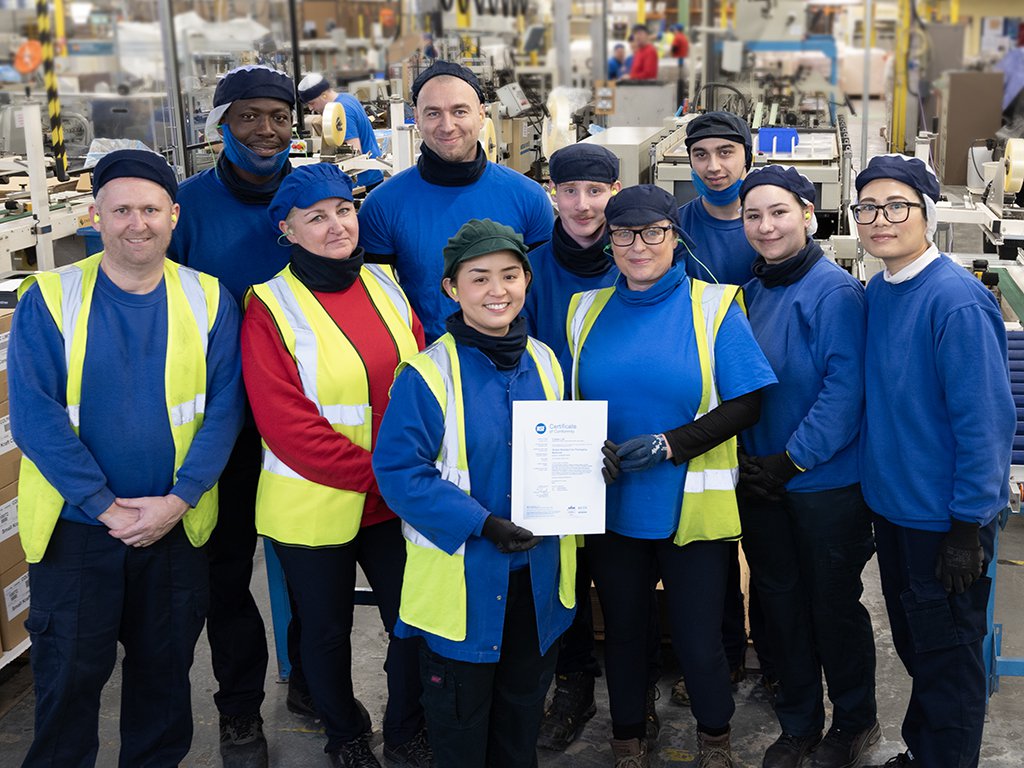 Colpac Achieves AA+ BRCGS Certification for the Second Year in a Row Food and Beverage Business Colpac Achieves AA+ BRCGS Certification for the Second Year in a Row food and drink packaging, food and drink sustainable packaging, Food packaging Food and Beverage Business