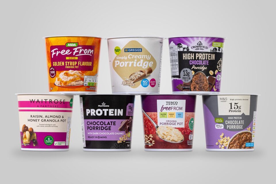 UK retailers choose Greiner Packaging’s sustainable K3® r100 self-separating packaging solution for instant porridge pots Food and Beverage Business