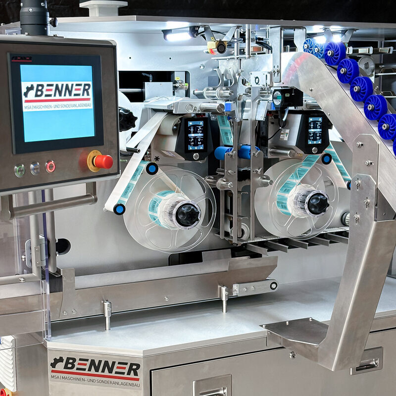 Benner MSA Unveils Compact System Featuring Herma 500 Label Applicators Automation, compact system, Here are some tags based on the provided title: Benner MSA, Herma 500, industrial equipment, label applicators, packaging technology Food and Beverage Business
