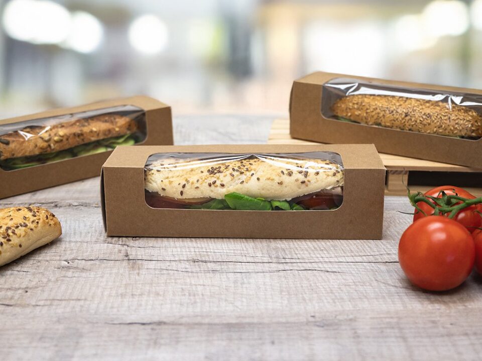 Colpac Enhances Kraft Baguette Boxes for Optimal Visibility and Operational Efficiency in Foodservice convenience food, food and drink packaging, food and drink sustainable packaging, Food packaging, paper packaging, sustainable packaging Food and Beverage Business