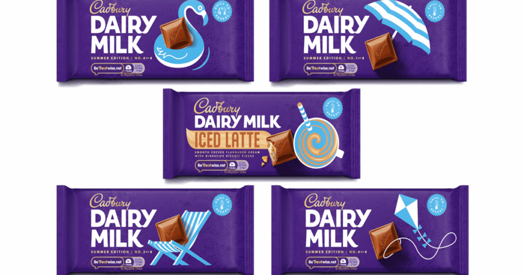 Cadbury Unveils Iced Latte Flavor with Innovative Color-Changing Packaging Cadbury, colour changing, flavour, Iced Latte, launch, packaging Food and Beverage Business