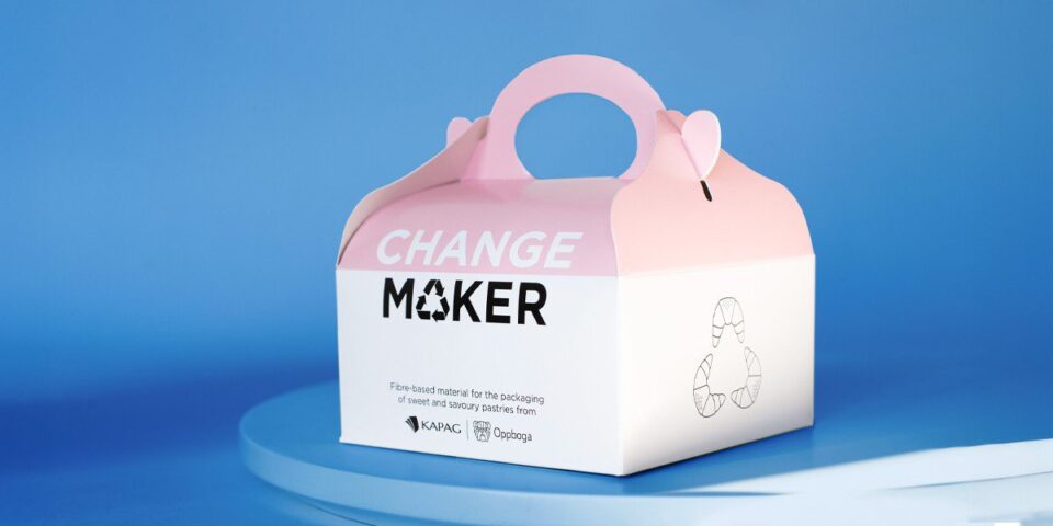 Kapag and Sappi Unite to Innovate: Introducing the "Changemaker" Packaging Solution food and drink packaging, food and drink sustainable packaging, Food packaging, paper, Recyclability Food and Beverage Business