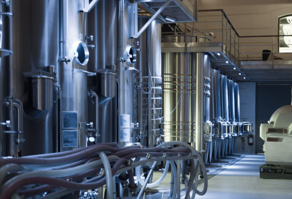 University Launches £35 Million Initiative for Sustainable Brewing and Distilling Center £35m plans, brewery, Brewing, centre, complexity, Distilling, factory, hi-tech, indoors, industrial piping, industrial plant, industry, Italy, laboratory, lagundo, light, machine, manufacturing machinery, metal, modern, no people, nobody, Science, silver color, south tyrol, steel, sustainable, technology, University, Unveiling Food and Beverage Business