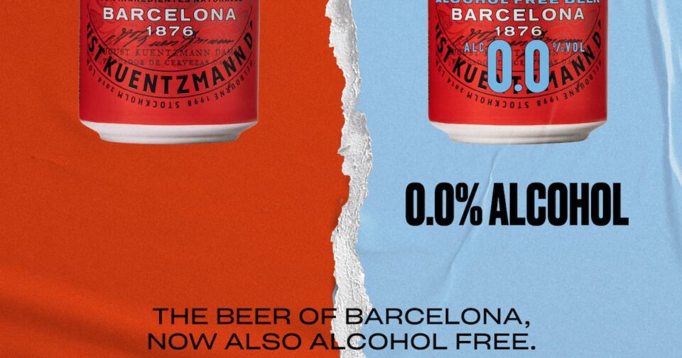 Estrella Damm 0.0% Makes Its UK Debut 0.0, beer, Beverage, Estrella Damm, launches, news, non-alcoholic, UK Food and Beverage Business