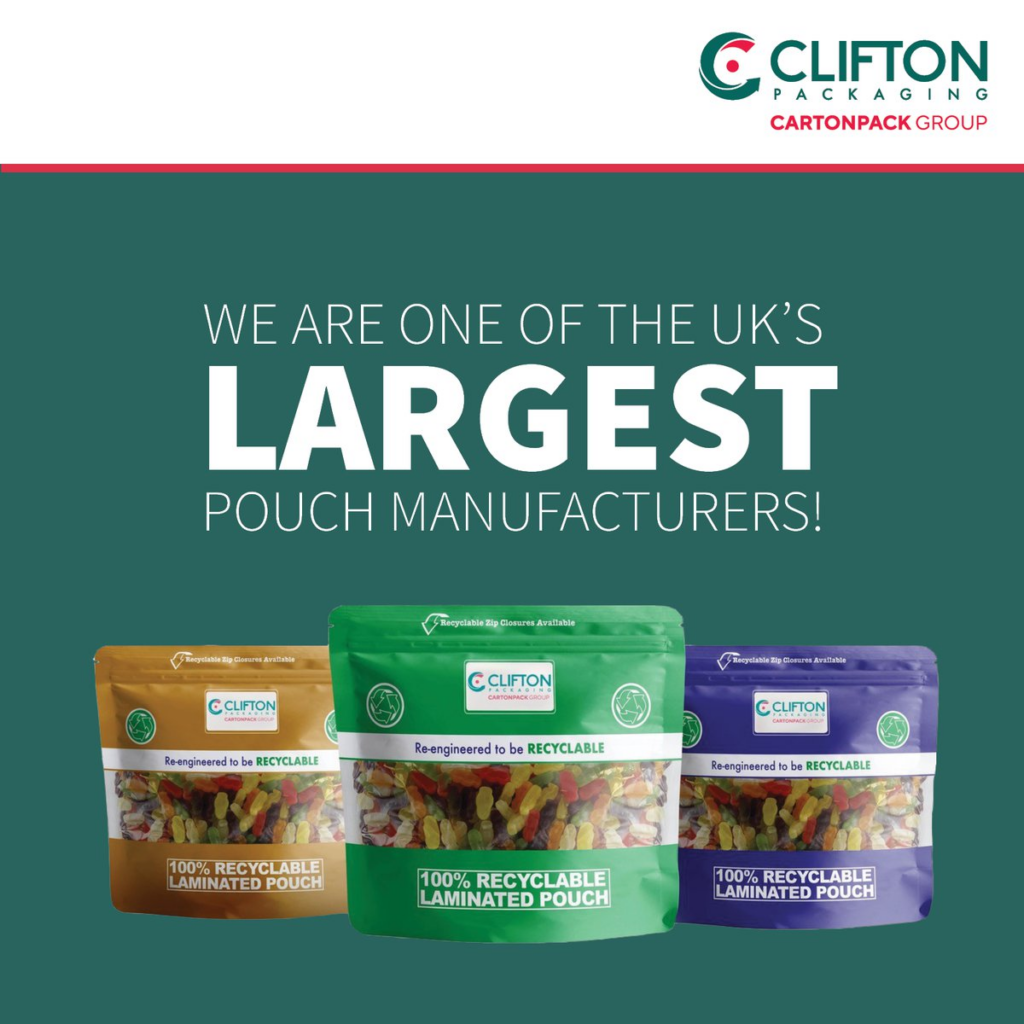 Clifton Packaging Recognized as Nominee for Packaging Company of the Year at the Prestigious UK Packaging Awards Flexible packaging, food and drink packaging, food and drink sustainable packaging, Food packaging Food and Beverage Business