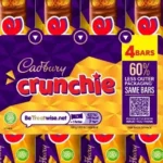 Mondelēz and Tesco Replace Cadbury Crunchie Plastic Overwrap with Sticker Cadbury, Crunchie, Flexible packaging, Food Industry, Here are some tags based on the title: Mondelez, Mondelez International, overwrap, packaging, plastic, product change, sticker, Sustainability, Tesco Food and Beverage Business