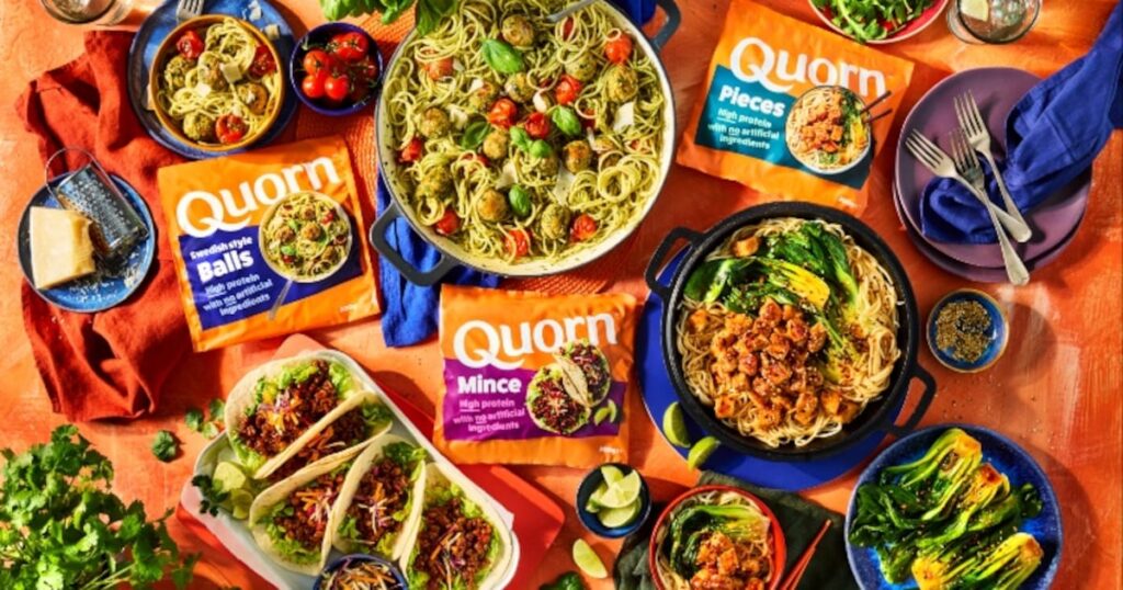 Quorn Eliminates All Artificial Ingredients from Its Core Frozen Lineup artificial ingredients, core frozen range, food innovation, food quality, health-conscious, product reformulation, Quorn, vegetarian options Food and Beverage Business