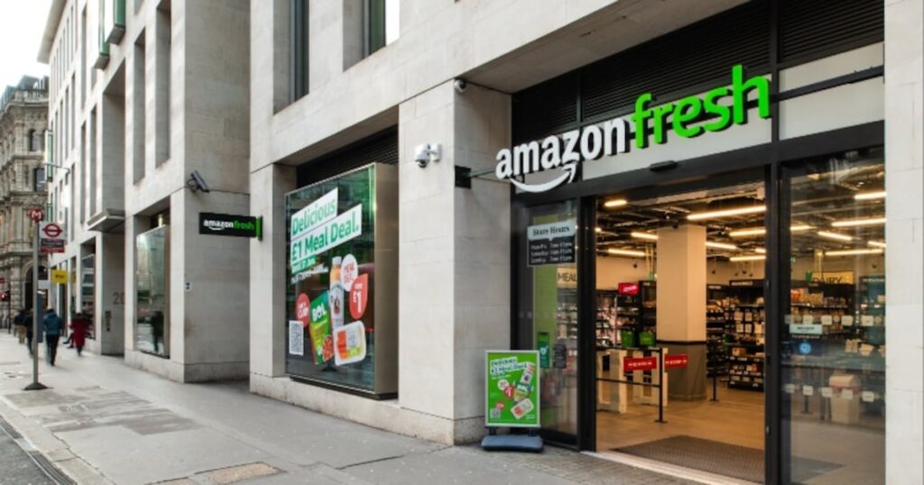 Amazon to Shut Down All Amazon Fresh Grocery Locations Amazon Fresh, business news, chat, cloud, computing, digital, electronic, grocery stores, Here are some tags based on the title: Amazon, information, medicals, remote, Retail News, screen, store closure, supermarket, virtual Food and Beverage Business