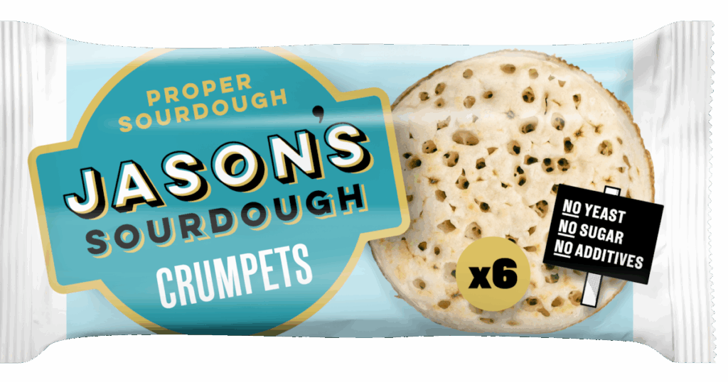 Jason’s Sourdough Introduces Its First Crumpet Product artisan bread, bakery, Baking, crumpets, food production, Here’s a list of comma-separated tags for the title: Jason’s Sourdough, innovation, Product Launch, SKU Food and Beverage Business