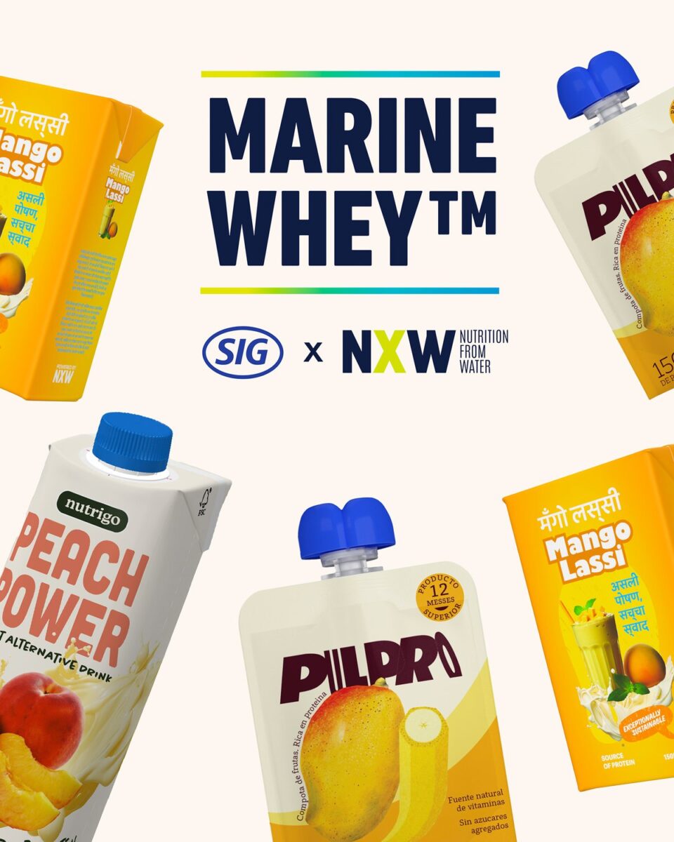 SIG and Nutrition from Water Join Forces to Develop Innovative Microalgae Protein Solutions in Aseptic Packaging Aimed at Bridging the Global Nutrition Gap beverage packaging, Flexible packaging, food and drink packaging, food and drink sustainable packaging, Food packaging Food and Beverage Business
