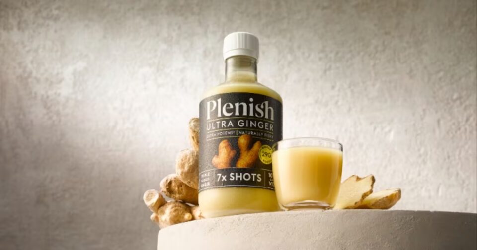 Plenish Introduces New 'Ultra Ginger' Shot to Its Product Lineup Beverage, expansion, functional drink, ginger, health, Plenish, Shot, ultra ginger, wellness Food and Beverage Business