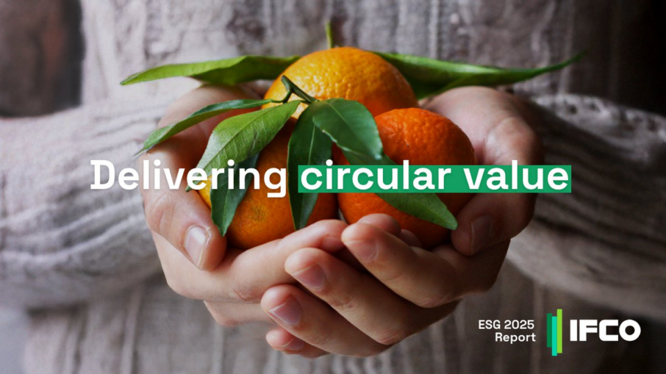 IFCO’s Circular Economy Milestone: Celebrating Five Years of Global Progress with the 2025 ESG Report circular economy, food and drink packaging, food and drink sustainable packaging, Food packaging, Reusable packaging Food and Beverage Business