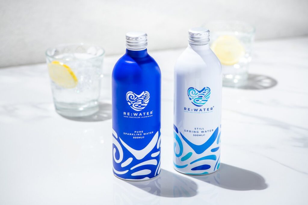 Re:Water Secures Major Multi-Million-Pound Five-Year Partnership with Ball Corporation to Fuel Rapid Expansion Aluminium, beverage packaging, food and drink packaging, food and drink sustainable packaging, Recyclability Food and Beverage Business
