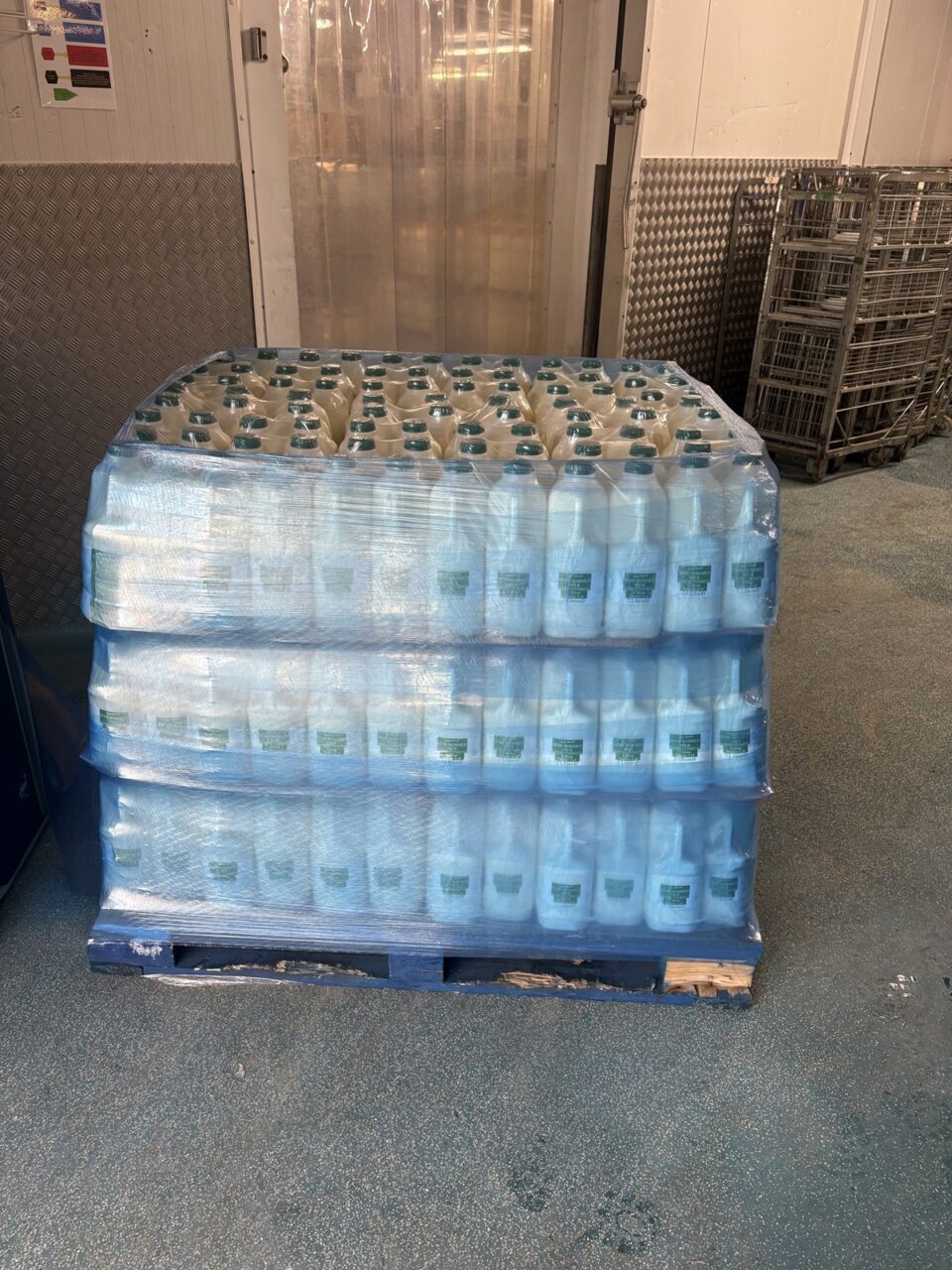 Dairy farm discovers stability for its pallets of milk Food and Beverage Business