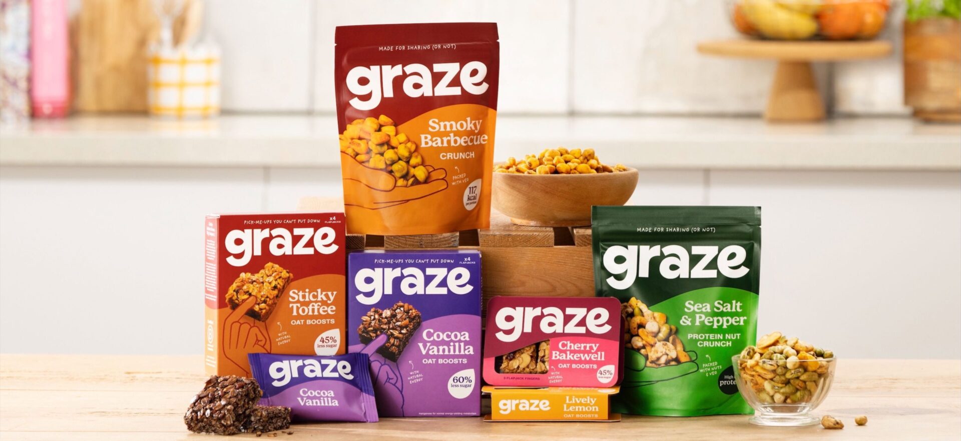candy kittens acquires graze as part of new growth... Candy Kittens Acquires Snack Brand Graze - Food and Beverage Business