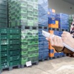 Optimising Food Logistics: Why Containers and Pallets Are Now Compliance-Critical Assets ambient IoT logistics, circular logistics, food logistics packaging, FSMA 204 traceability, pallets and containers, PFAS-free food containers, plastic packaging tax, PPWR compliance 2026, reusable transport packaging, scope 3 emissions Food and Beverage Business