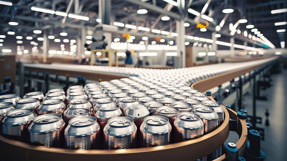 AB InBev Repurchases 49.9% Stake in US Metal Container Facilities for $3 Billion alcohol, beer - alcohol, beer bottle, bottle, color image, container, drink, Empty, green color, holiday, horizontal, image, in a row, isolated, isolated on white, liquid, no people, photography, single object Food and Beverage Business