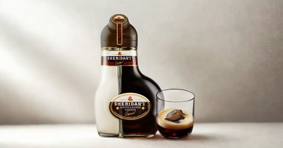 Diageo Finalizes Sale of Sheridan's Coffee-Cream Liqueur Brand to Casa Redondo. alcohol, amber, beer - alcohol, beer glass, Bitter, black color, blank, brown, Bubble, close up, cold - temperature, copy space, cut out, Dark, design element, draught, drink, drinking glass, freshness, frothy drink, full length, Guinness, Irish culture, isolated, isolated on white, no people, pint glass, reflection, refreshment, Republic of Ireland, side view, single object, stout, vertical, white background Food and Beverage Business