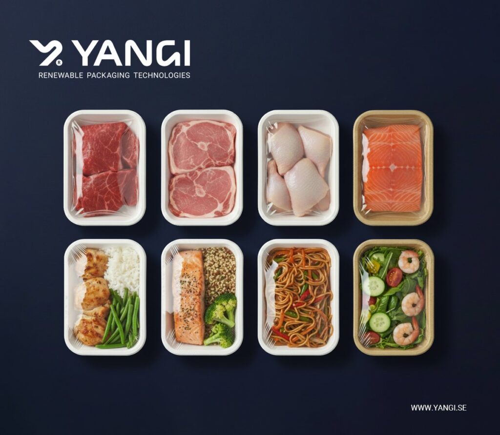 Industrial Revolution in Fiber Packaging: Yangi's Cellera® Launches Production-Ready Fiber Trays for the Food Sector Food and Beverage Business Industrial Revolution in Fiber Packaging: Yangi's Cellera® Launches Production-Ready Fiber Trays for the Food Sector Dry molded fiber, food and drink packaging, food and drink sustainable packaging, Food packaging Food and Beverage Business