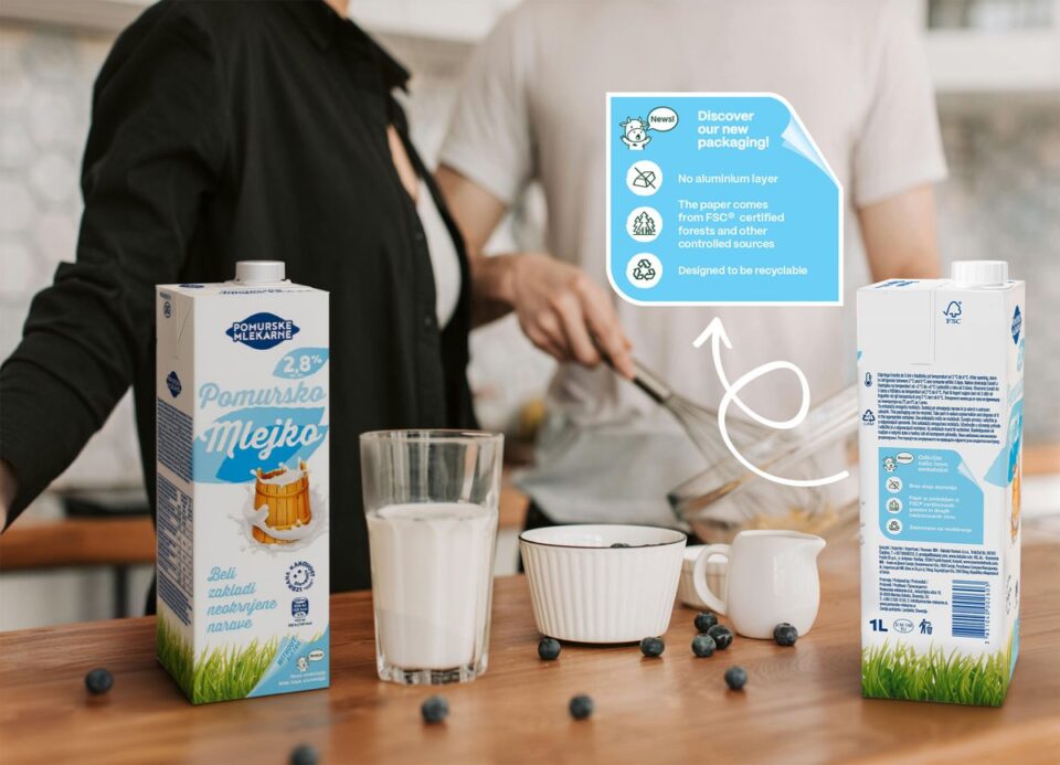 Landmark Achievement in Sustainable Innovation: Pomurske Mlekarne Launches Slovenia's First SIG Aseptic Cartons with Full Barrier Protection and No Aluminum Layer beverage packaging, Carton, food and drink packaging, food and drink sustainable packaging, Food packaging Food and Beverage Business