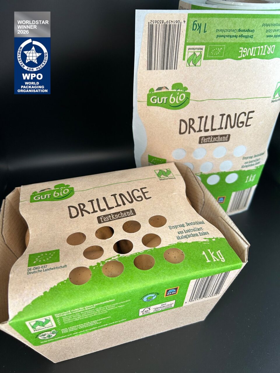 WorldStar Award Recognizes Innovative 100% Paper-Based Packaging with Product Window events, food and drink packaging, food and drink sustainable packaging, Food packaging, paper Food and Beverage Business