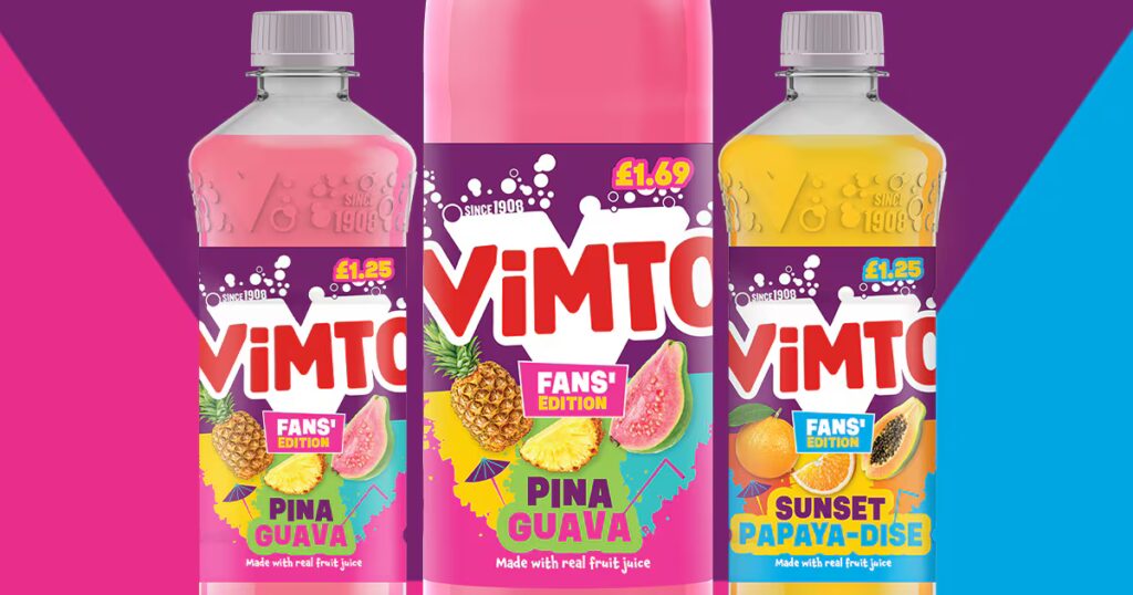 Vimto Launches Fan Edition Drink to Drive Impulse Purchases Food and Beverage Business