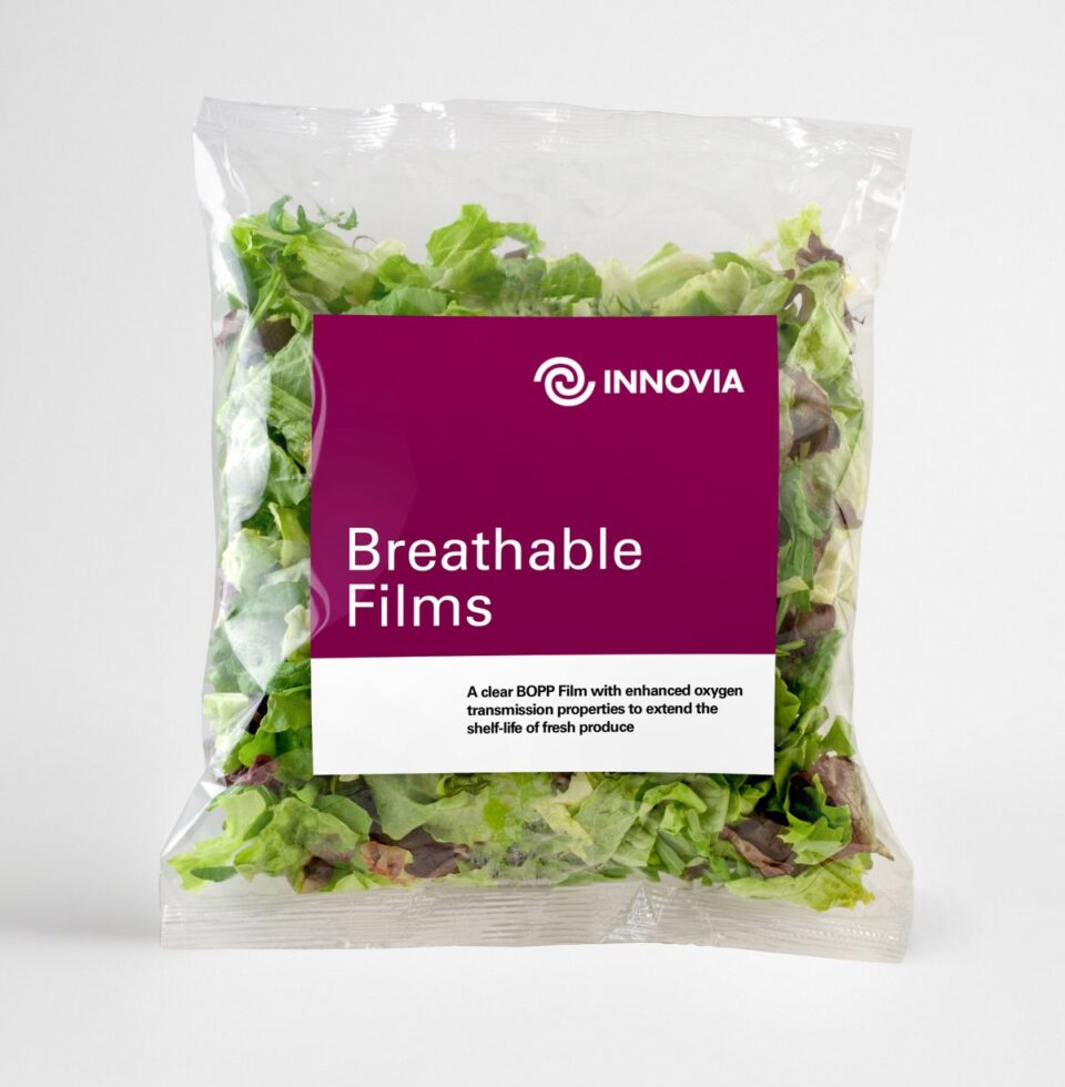 Innovia Films Unveils P2G: A High-Performance, Recyclable Film for Fresh Produce Packaging Flexible packaging, food and drink packaging, food and drink sustainable packaging, Food packaging, Recyclability Food and Beverage Business