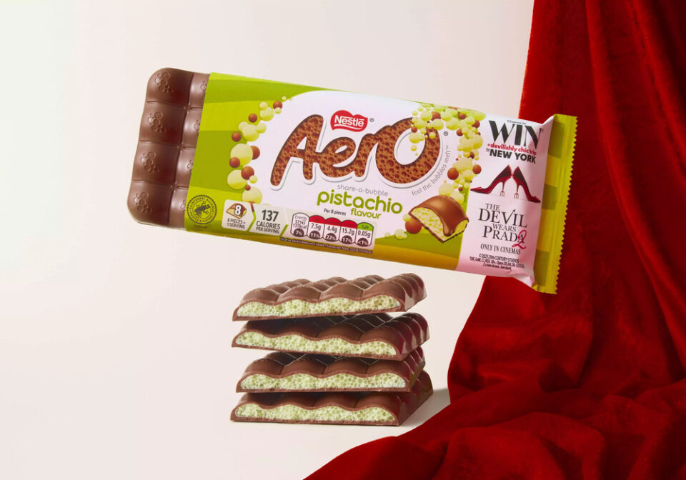 Aero Embraces Nutty Trends Aero, chocolate, confectionery, flavor, food trends, innovation, nutty trends, snacks Food and Beverage Business