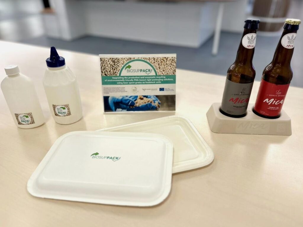 BioSupPack Project Converts Brewery Waste into Advanced Bioplastics BioSupPack brewery waste bioplastics high-performance sustainable packaging project PackagingConnections Food and Beverage Business