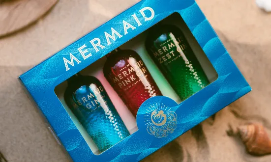 Mermaid Gin Collaborates with FACER Beverage, brand collaboration, Collaboration, drinks, FACER, Gin, Mermaid Gin, new pack, partnership, Spirits Food and Beverage Business