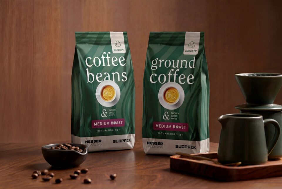 Innovative Recyclable Coffee Packaging from Hesser Packaging and SÜDPACK at Interpack: Efficiently Designed for Industrial Use beverage packaging, biodegradable materials, Compostable Packaging, eco-friendly packaging, environmental impact, Flexible packaging, food and drink packaging, Food packaging, food safety, packaging design, packaging solutions, Recyclable packaging, sustainable packaging Food and Beverage Business