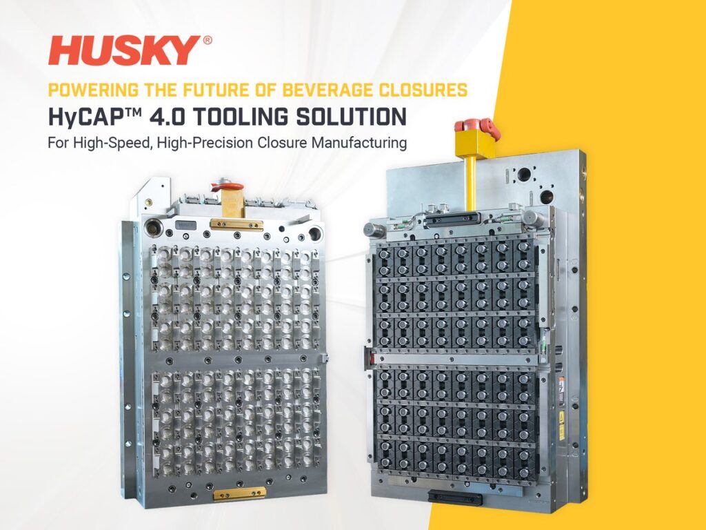 Enhancing Injection Molding Efficiency for Beverage Closures with Husky HyCAP™ 4.0 Tooling Food and Beverage Business Enhancing Injection Molding Efficiency for Beverage Closures with Husky HyCAP™ 4.0 Tooling beverage packaging, caps and closures, food and drink packaging, food and drink sustainable packaging, Machinery Food and Beverage Business