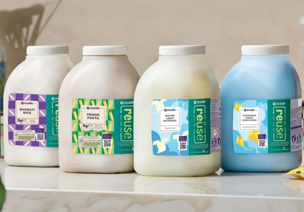 Amcor's Refillable Containers Key to Ocado's Reusability Initiative Food and Beverage Business Amcor's Refillable Containers Key to Ocado's Reusability Initiative Amcor, eco-friendly, innovation, Ocado, packaging, refill containers, reuse, Sustainability Food and Beverage Business