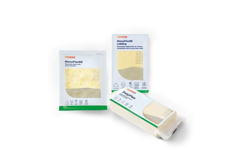 Coveris Showcases Sustainable Recycle-Ready Packaging at International Cheese & Dairy EXPO events, Flexible packaging, food and drink packaging, food and drink sustainable packaging, Food packaging, Recyclability Food and Beverage Business