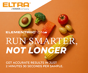 Verder Scientific UK Introduces the ELTRA CN-r: Next-Generation Elemental Analysis for the Food & Beverage Industry Food and Beverage Business