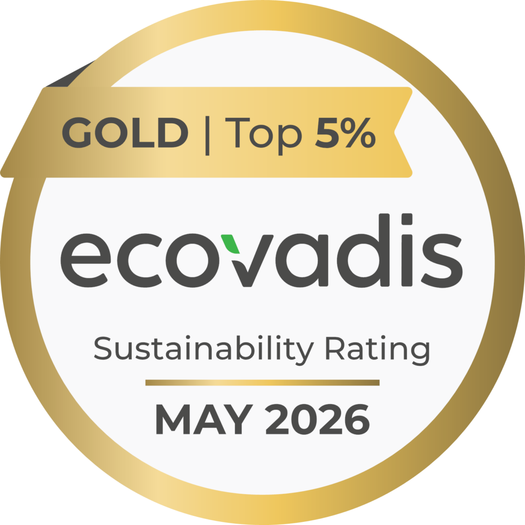 i2r awarded EcoVadis Gold Medal for sustainability performance Food and Beverage Business