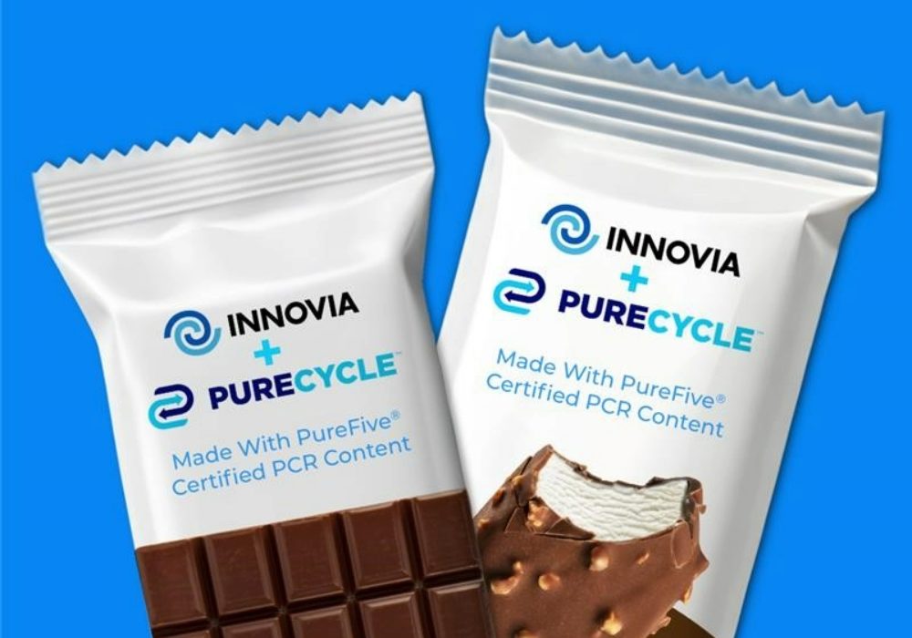 Innovia Tests Recycled White BOPP Film Food and Beverage Business Innovia Tests Recycled White BOPP Film BOPP, film, Here are some tags based on the title: Innovia, innovation, packaging, Recycled, Sustainability, trials, White Food and Beverage Business