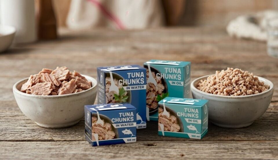 Revolutionary Carton Packaging Transforms Shelf-Stable Tuna breakthrough, Here are the tags based on the title: Carton Packaging, modernizes, Shelf-stable, Tuna Food and Beverage Business