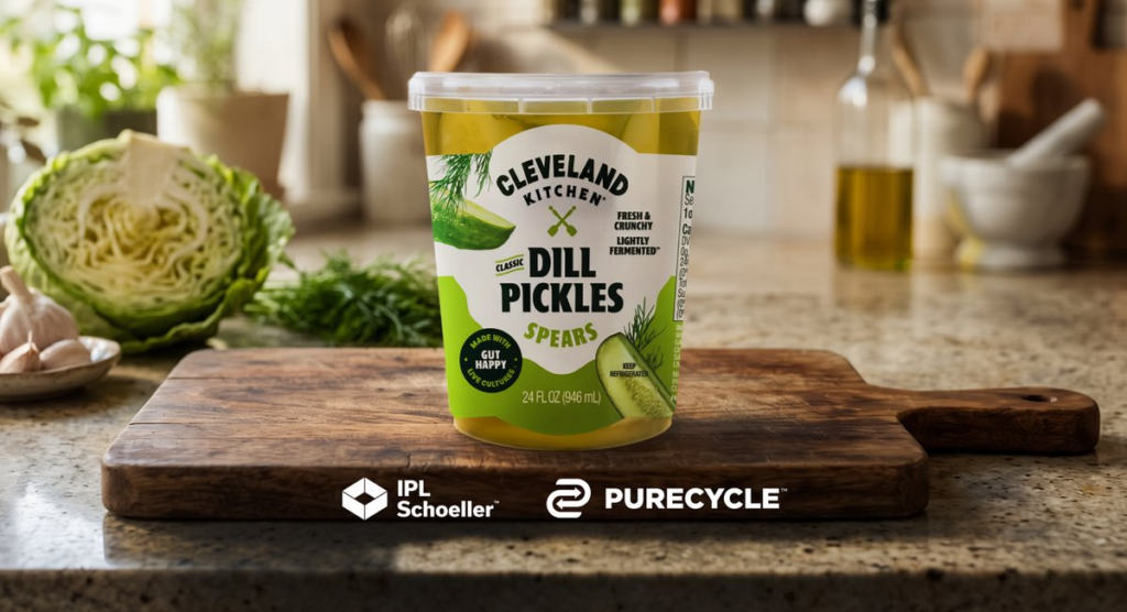 PureCycle and IPL Schoeller Team Up to Create Eco-Friendly Containers for Cleveland Kitchen food and drink packaging, food and drink sustainable packaging, Food packaging, Recyclability Food and Beverage Business