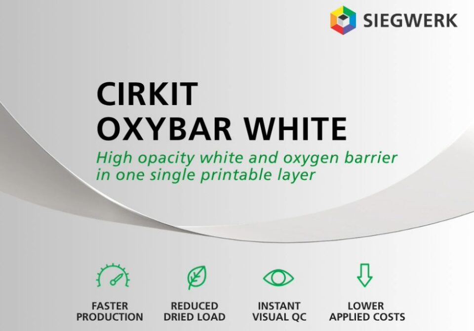 Siegwerk’s Cirkit Oxybar White Aims to Transform Flexible Packaging cirkit, Flexible packaging, oxybar, packaging, Redefine, siegwerk, White Food and Beverage Business