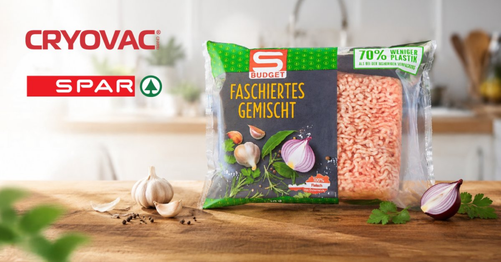 SPAR Austria & CRYOVAC® Achieve 70% Reduction in Meat Packaging Waste in European Trial Food and Beverage Business SPAR Austria & CRYOVAC® Achieve 70% Reduction in Meat Packaging Waste in European Trial food and drink packaging, food and drink sustainable packaging, Food packaging, Resource Efficiency Food and Beverage Business