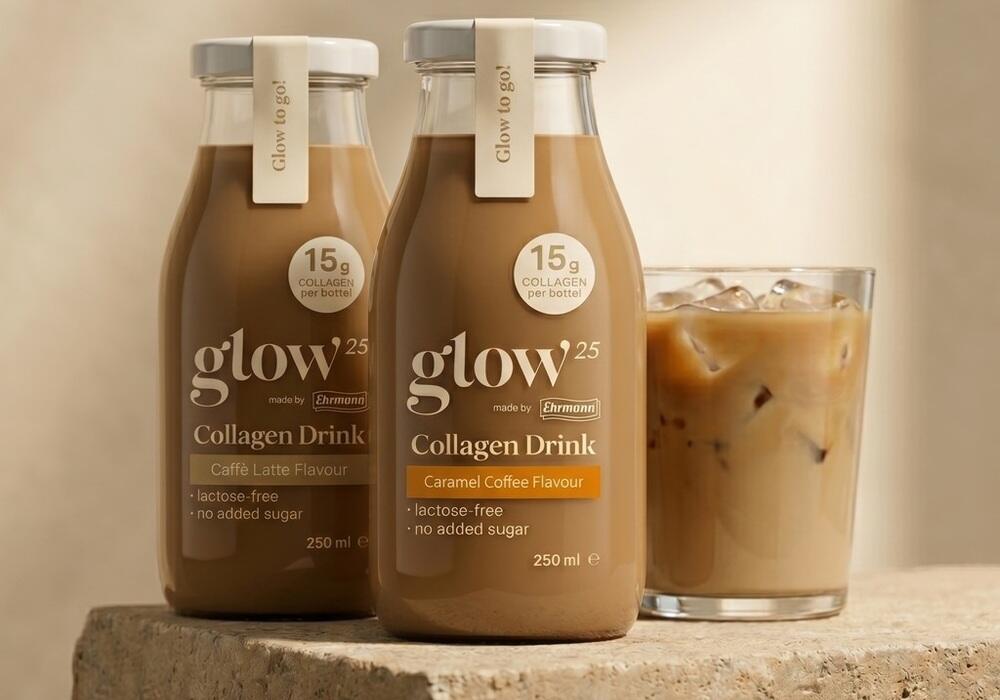 Ehrmann and Glow25 Enhance Collagen Stability in Ready-to-Drink Coffee Collaboration Food and Beverage Business Ehrmann and Glow25 Enhance Collagen Stability in Ready-to-Drink Coffee Collaboration beverage crossover, collagen, Ehrmann, Glow25, rtd coffee, Stabilization Food and Beverage Business