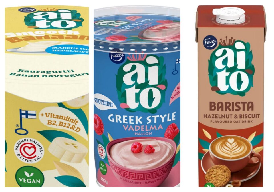 Fazer Aito Expands Its Line of Plant-Based Drinks and Yogurts - gurt, dairy alternative, drink, expansion, food and beverage, health drinks, Here are some tags based on the title "Fazer Aito expands plant-based drink and gurt range": - Fazer Aito, plant-based, range, Sustainability Food and Beverage Business