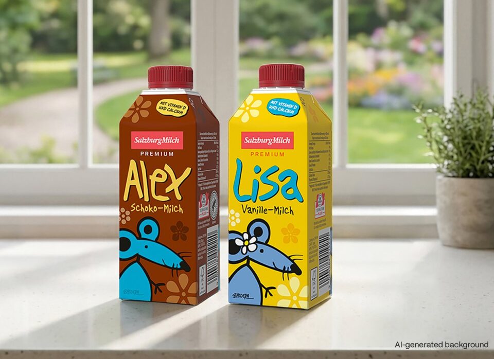 SalzburgMilch Leads the Way in Europe with SIG DomeMini, Launching Beloved Alex and Lisa Beverages in Innovative Carton Bottle beverage packaging, food and drink packaging, food and drink sustainable packaging, Food packaging Food and Beverage Business