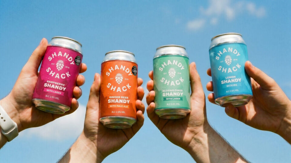 Shandy Shack Revamps Its Brand Identity - Food and Drink Technology Food and Drink Technology, identity, modernises, shandy shack Food and Beverage Business