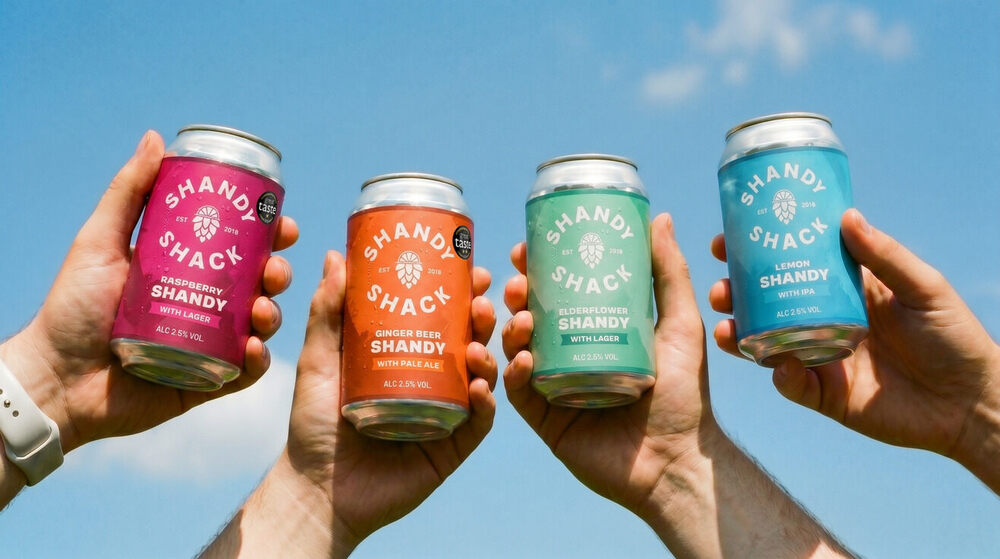 Shandy Shack Revamps Its Brand Identity - Food and Drink Technology Food and Drink Technology, identity, modernises, shandy shack Food and Beverage Business