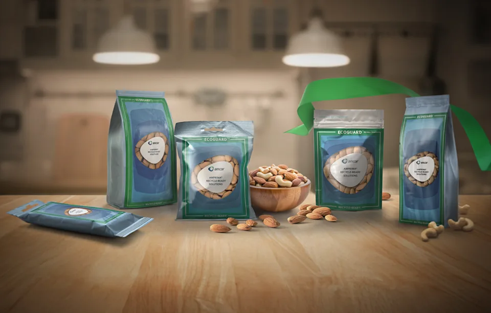 Amcor Study Reveals Recyclable Packaging as a Major Factor Boosting Nut Sales Amcor, flexible, food, Here are some tags based on the title: Amcor, key driver, Market research, nut sales, packaging, Recyclable packaging, Study, Sustainability Food and Beverage Business